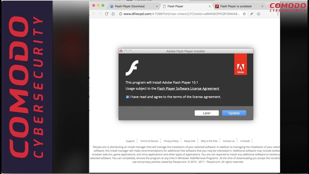 adobe flash player for mac update 2018